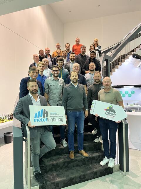 Sehr gut besucht war der informative Austausch beim Metaller-Stammtisch bei der Firma Seisenbacher GmbH in Ybbsitz.
 | Foto: www.eisenstrasse.info