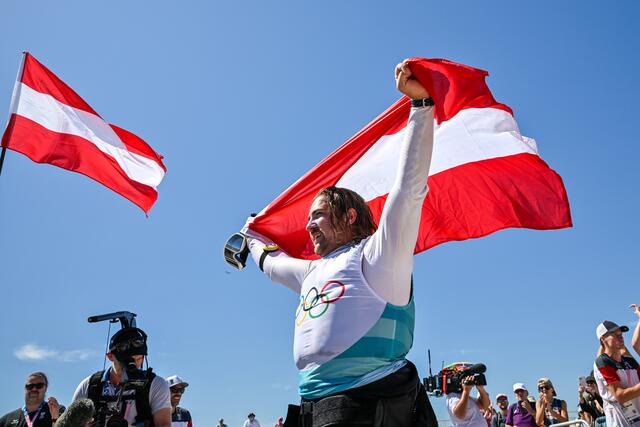 Kitesurfer Valentin Bontus. | Foto: MG Perchtoldsdorf/World Sailing