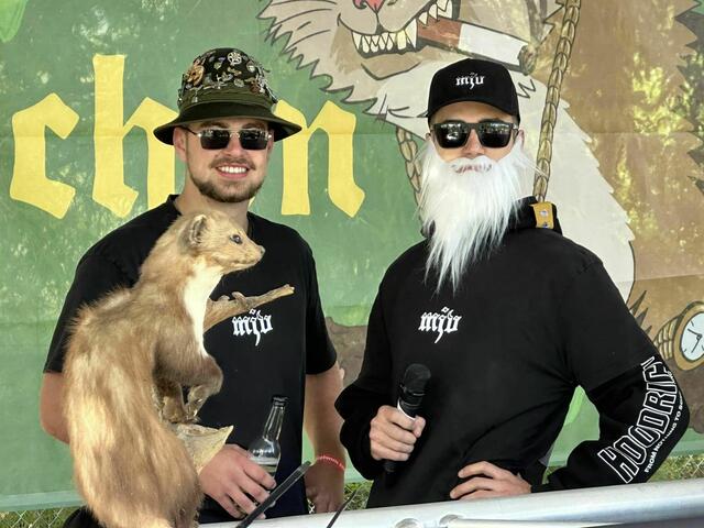 Gerhard Schwabler und Wolfi Hatzl organisierten diese Kultveranstaltung. | Foto: Stadtgemeinde Köflach