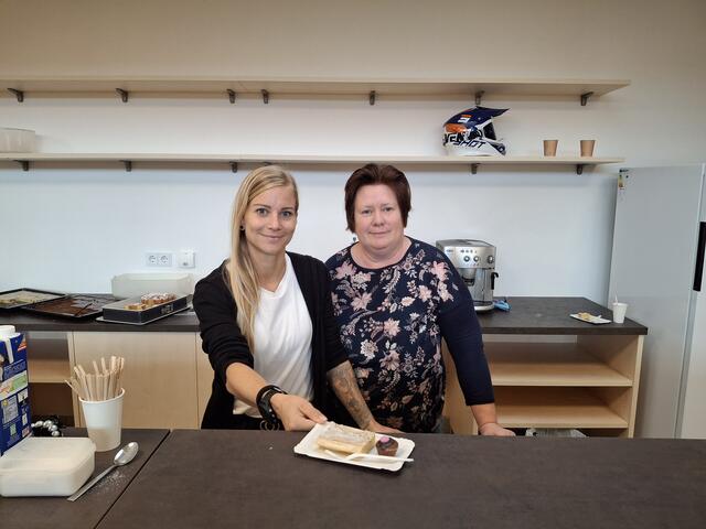 Katrin Bühringer und Sabine Pils