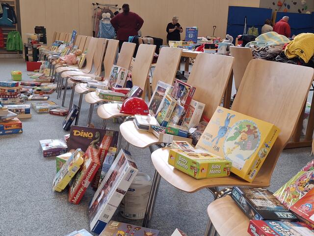 Von Spiele über Bücher, bis hin zu besonderen schätzen, gab es für jeden etwas!