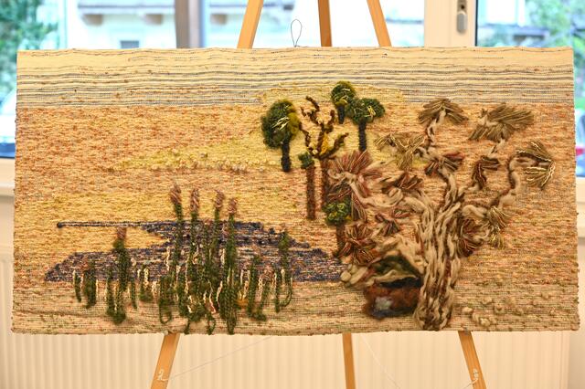 Textilkunst von Beate Eßl | Foto: Monika Pletzer