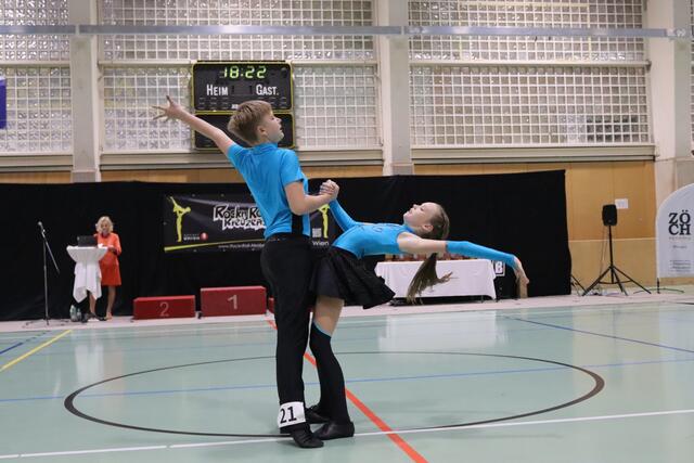 In der Kategorie Juveniles (bis 14 Jahre) freuten sich Emma Hiebler &amp; Arthur Berger über Platz 1 | Foto: Michael Kern
