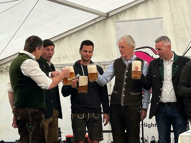 Der Gerstensaft mundete allen Besuchern | Foto: zVg