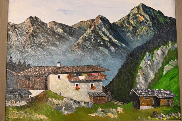 Malerei von Karl Aigner | Foto: Monika Pletzer