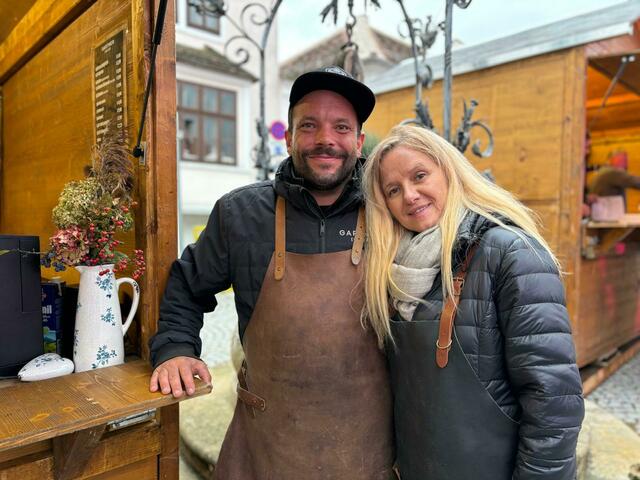 "Gartner Ümitz" versorgte die Gäste mit kulinarischen Köstlichkeiten.  | Foto: Lisa-Marie Zehetbauer