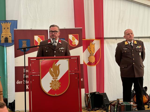Bürgermeister Helmut Linhart bedankte sich beim Land Steiermark für die großzügige Unterstützung. | Foto: Almer