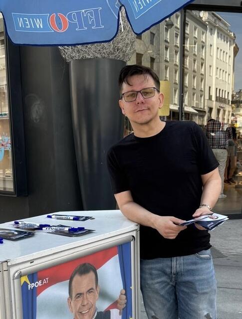 Klubchef der FPÖ im Bezirk, Markus Platt, ist zufrieden mit dem Ergebnis.  | Foto: Markus Platt