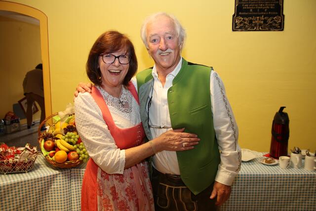 Hochzeitstag beim Oktoberfest: Walter und Marianne Sinnhofer.