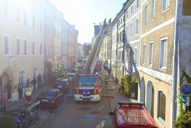 Vier Feuerwehren wurden alarmiert. | Foto: Daniel Scharinger