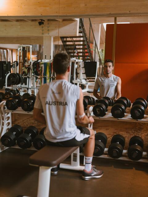 Fuchs musste die Saison überraschend schnell beenden. Er arbeitet aber schon wieder an seinem Comeback 2025. | Foto: Sebastian Fuchs