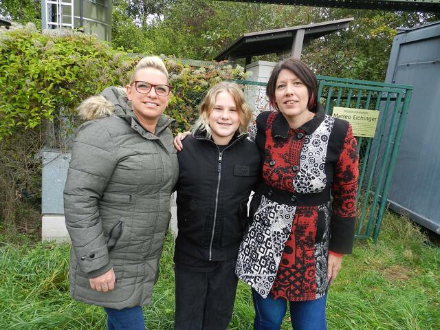 Nina Eichinger mit Sohn Matteo Eichinger und bester Freundin Heidi Ulram | Foto: Heribert Punz