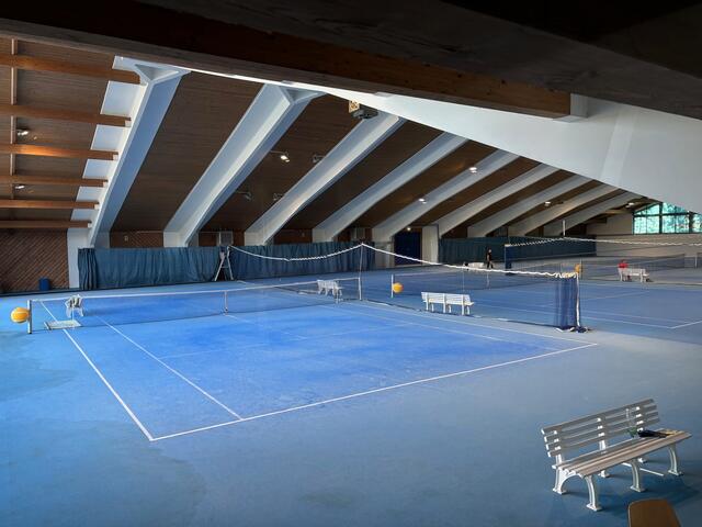 Die Pibersteiner Tennishalle ist ab 27. Oktober wieder geöffnet. | Foto: Almer