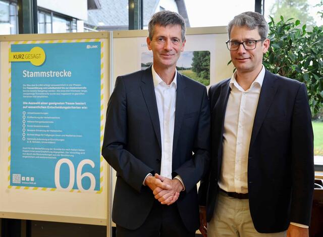 Gf. Johannes Gfrerer (r.), Gf. Stefan Knittel. | Foto: S-Link/Neumayr