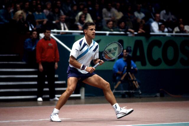  Der österreichische Tennisspieler Alexander Antonitsch bei der Tennis CA Trophy in der Wiener Stadthalle. Wien. Oktober 1988.  | Foto: Votava / brandstaetter images / picturedesk.com