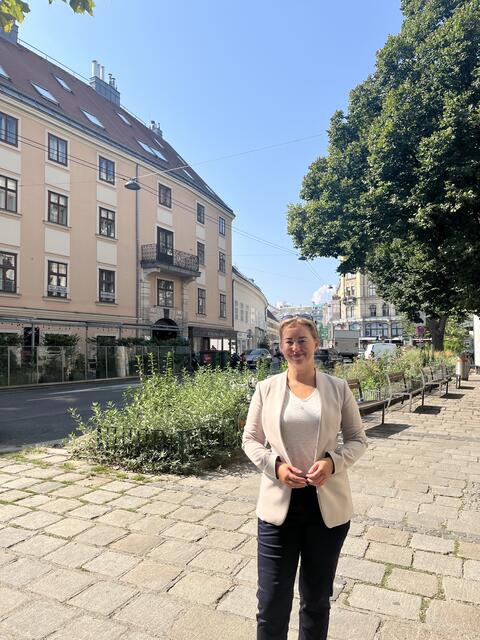 Bezirksvorsteherin Silvia Janković (SPÖ) lädt in den kommenden Wochen zu diversen Infoveranstaltungen rund um den neuen Margaretenplatz. | Foto: BV5