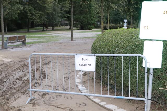 Der Park in Böheimkirchen war geschlossen.  | Foto: Tanja Handlfinger