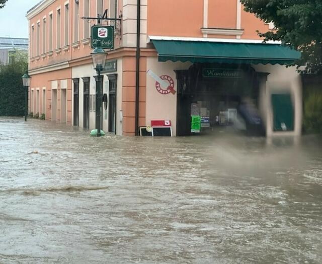 Viele Betriebe in der Region hat das Hochwasser stark getroffen. | Foto: Reinhard Eggner