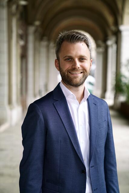 Philipp Kern, Neos-Bezirkssprecher in Meidling. | Foto: Neos