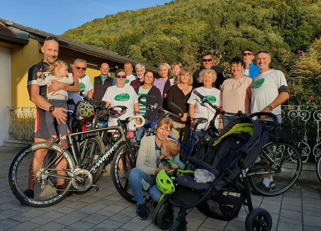 Auch 2023 waren Warths Radler super-sportlich unterwegs. | Foto: Josef Kerschbaumer