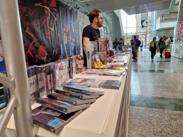 Der erste Verkauf bei der AnimagiC 2024 in Mannheim fand großen Anklang bei den Fans. | Foto: PLAION