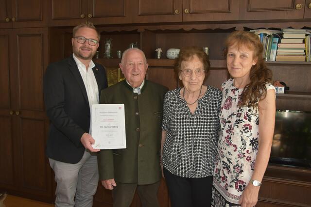 Herrn Alois Wunsch aus Mistelbach.  | Foto: Stadtgemeinde Mistelbach