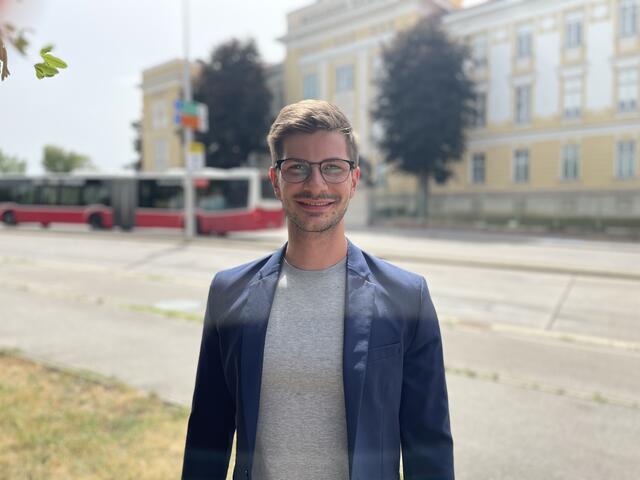 Lorenz Mayer Stv. Bezirksparteiobmann ÖVP Meidling. | Foto: Karl Pufler