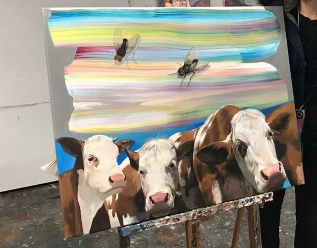 Der Stil der Künstlerin ist unverkennbar.