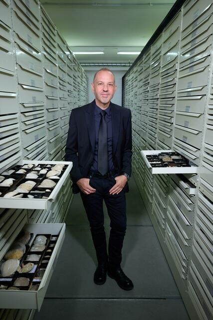 Der aus Niederösterreich stammende Mathias Harzhauser geht in seiner Forschungstätigkeit vor allem Fossilien und Ablagerungen der Erdneuzeit nach. | Foto: Johannes Hloch