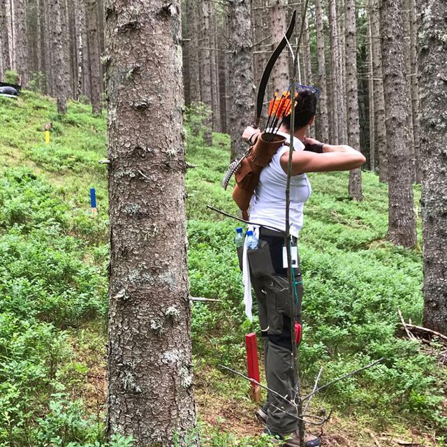Die Bogensportanlage in Deutsch-Griffen ist wunderbar in die Natur eingebettet. | Foto: Hochrindl.at