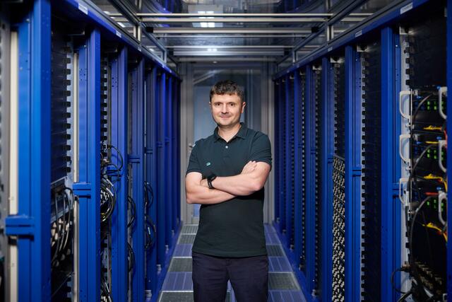 Dan Alistarh forscht am ISTA an Künstlicher Intelligenz (KI) | Foto: Johannes Hloch