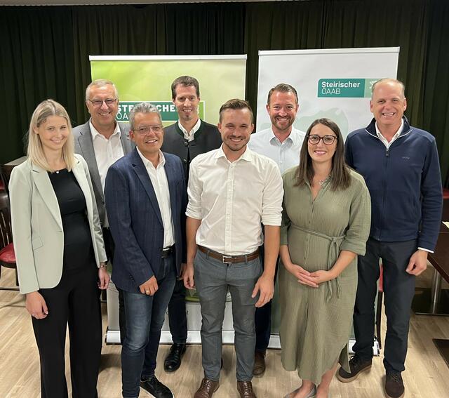 Der neu gewählte Vorstand des ÖAAB Wundschuh. | Foto: ÖAAB-GU