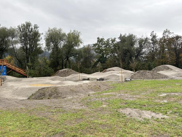 Erweiterung geplant: Neben dem Pumptrack ist ein Motorikpark für zusätzliche Sportarten in Planung.