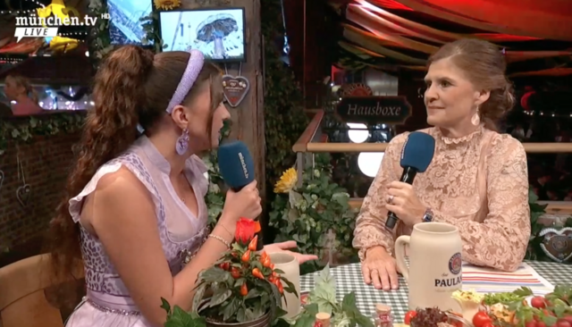 Maibritt exklusives Live Interview - Wiesn TV (München TV) | Foto: München TV