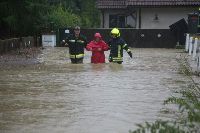 Besonders betroffen waren auch die Wienerwald-Gemeinden. | Foto: Pressestelle BFK Mödling / M. Seyfert