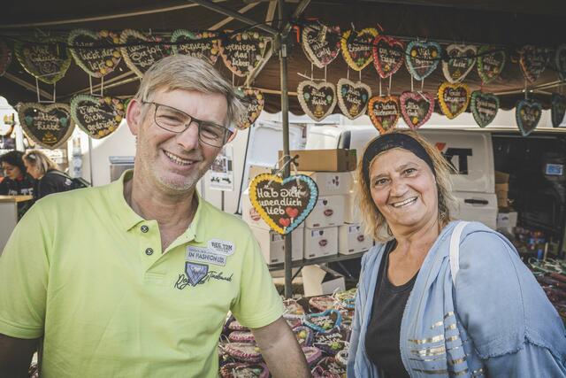 Ein Lebkuchenherzerl gehört zum Kirtag einfach dazu. | Foto: Klaus Pressberger