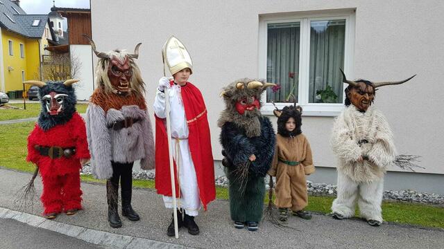 Für Nachwuchs ist gesorgt: die Gamser Kinderkrampusgruppe | Foto: Veronika Frank