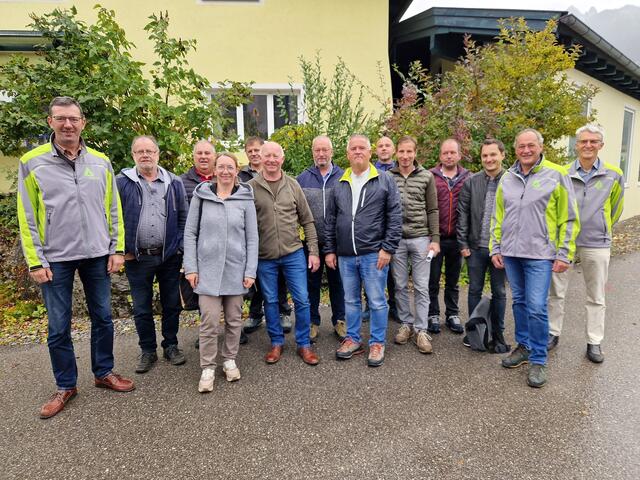 Die Vertreter der Gemeinden und der WLV trafen sich anlässlich des Projektstarts. | Foto: WLV