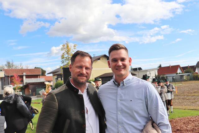 Geschäftsführer Christoph Körner und Bauleiter Tobias Bloder von KOLLITSCH-Bau | Foto: Edith Ertl