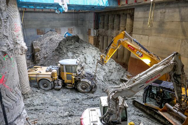 Bereits jetzt steht fest: Der Bau der U2-Verlängerung wird sich verzögern, der Schaden auf Millionen geschätzt. | Foto: Wiener Linien/Christian Fuerthner