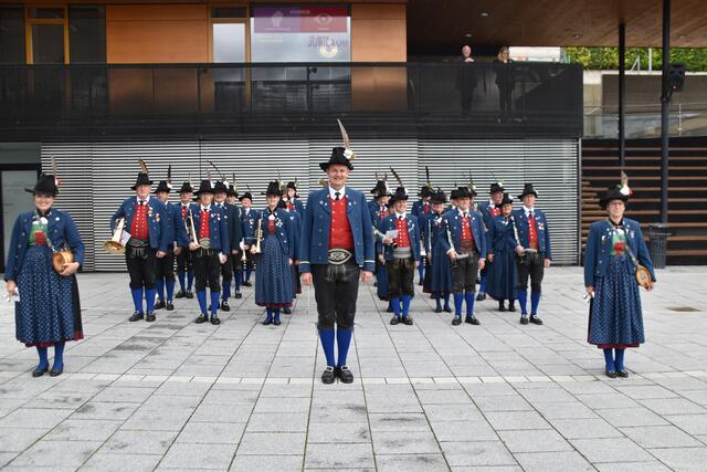 Bundesmusikkapelle Rum: Die Musikkapelle sorgte für die musikalische Begleitung der Eröffnungsfeier. | Foto: Kendlbacher