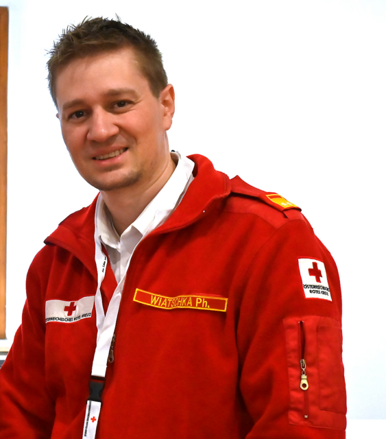 Bezirksrettungskommandant Philipp Wiatschka | Foto: Rotes Kreuz