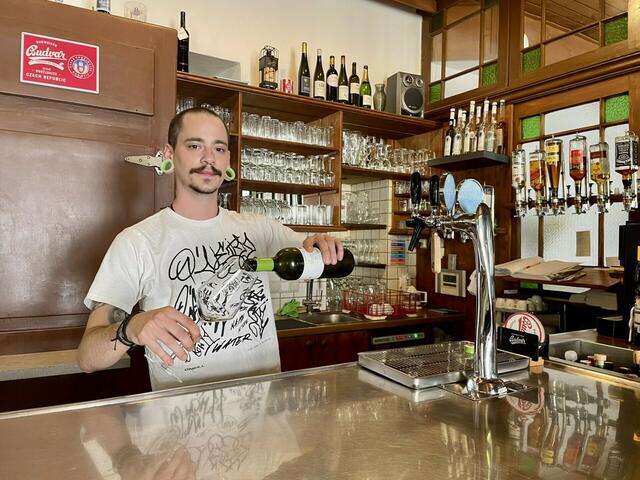 Fabian Zipfelmayer pachtet das Dorfgasthaus "Am Spitz". | Foto: Michalka