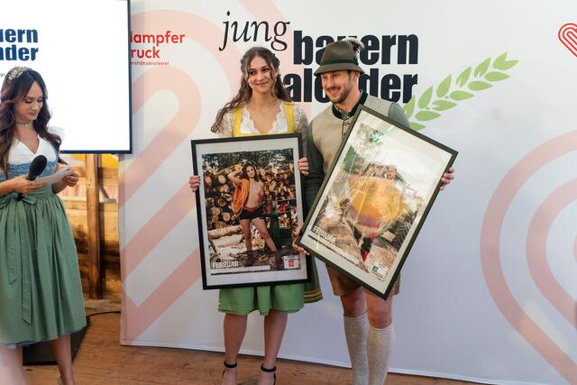 Februar-Models Katrin Gruber und Samuel Girbl. | Foto: Jungbauernkalender