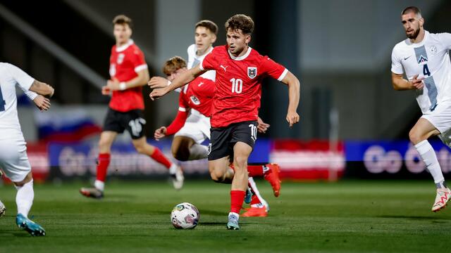 Im Spiel gegen Slowenien gab es nur ein 1:1-Remis. | Foto: ÖFB/Tugrul Karacam