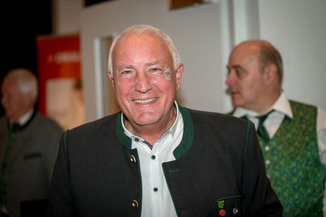 Unterhielt sich bestens: Arriachs Vizebürgermeister Siegwald Platzner.