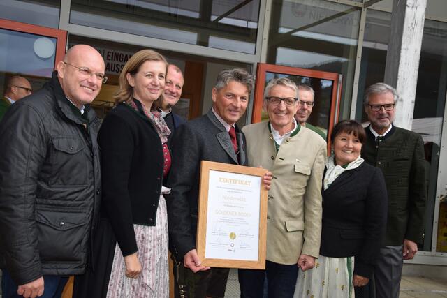 Die Gemeinde Niederwölz ist "goldener Boden". | Foto: Verderber