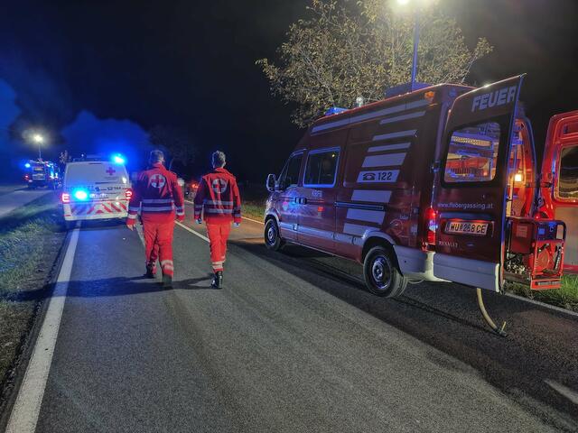 Schwerer Verkehrsunfall in Baden Land. | Foto: DOKU NÖ