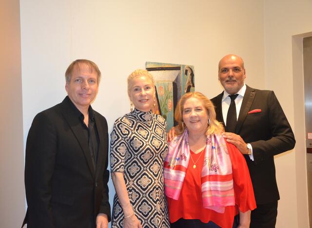 Andreas Recktenwald, Simone Ronacher, Kathy Kelly und Jay Alexander