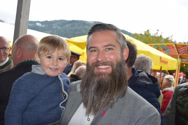 LAbg. Robert Reif mit Sohnemann. | Foto: Verderber